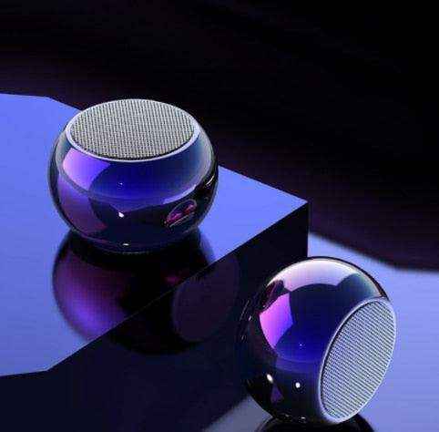 Caixinha Som Bluetooth Tws Metal Mini Speaker Amplificada 3W - HalloStore