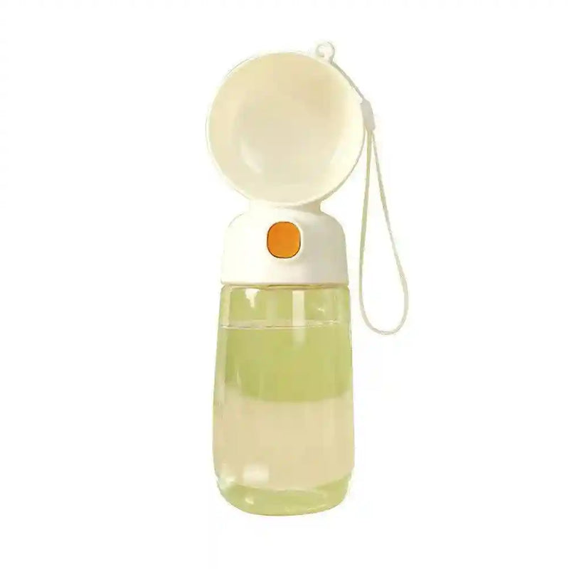 Garrafa de Água Portátil 2 em 1 para Pets - HalloStore