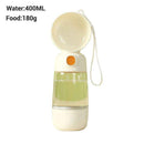Garrafa de Água Portátil 2 em 1 para Pets - HalloStore