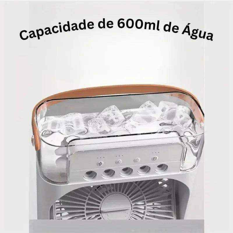 Ventilador e Umidificador Refrigerado 2 em 1 - HalloStore