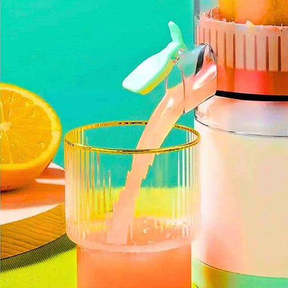 Espremedor Portátil Automático Elétrico de Frutas Laranja, Maçã, Tangerina, Melancia, Uva - HalloStore