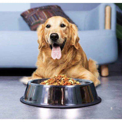 Comedouro Bebedouro Inox Antiderrapante Para Pet Cachorro. - HalloStore