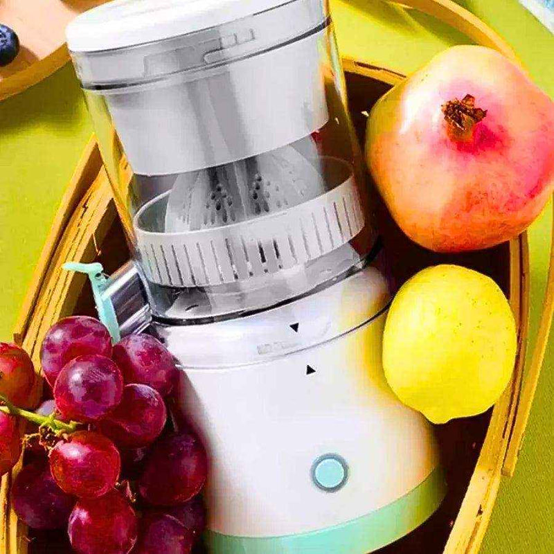 Espremedor Portátil Automático Elétrico de Frutas Laranja, Maçã, Tangerina, Melancia, Uva - HalloStore