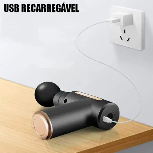 Massageador Corporal Facial Elétrico Muscular