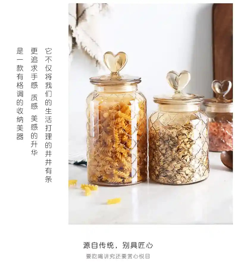 🏷️ Potes de Vidro Herméticos com Vedação de Silicone – Armazenamento Seguro e Elegante para Seus Alimentos