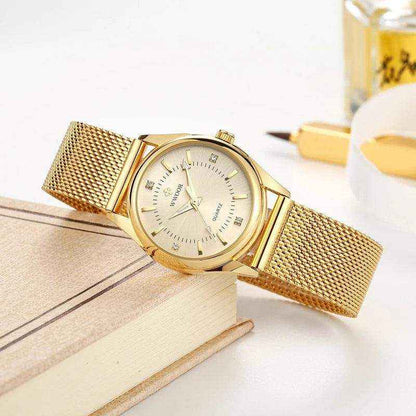 relógios de pulso de quartzo para as mulheres - HalloStore