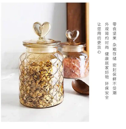 🏷️ Potes de Vidro Herméticos com Vedação de Silicone – Armazenamento Seguro e Elegante para Seus Alimentos