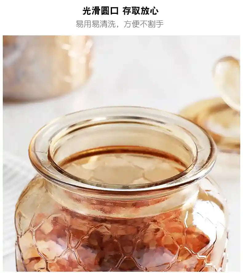 🏷️ Potes de Vidro Herméticos com Vedação de Silicone – Armazenamento Seguro e Elegante para Seus Alimentos