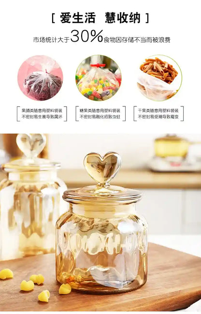 🏷️ Potes de Vidro Herméticos com Vedação de Silicone – Armazenamento Seguro e Elegante para Seus Alimentos