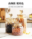 🏷️ Potes de Vidro Herméticos com Vedação de Silicone – Armazenamento Seguro e Elegante para Seus Alimentos