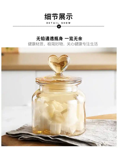 🏷️ Potes de Vidro Herméticos com Vedação de Silicone – Armazenamento Seguro e Elegante para Seus Alimentos