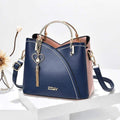 Bolsa De Ombro Elegante E Clássica Com Pingent - HalloStore