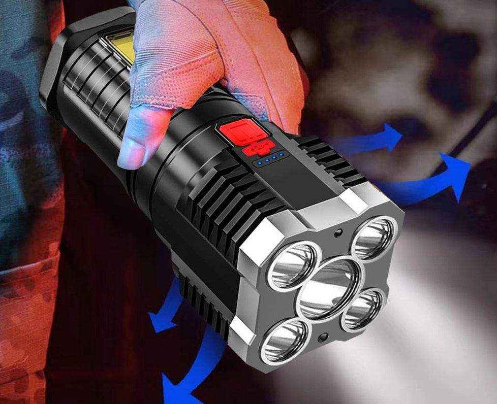 Lanterna Tática -Luminar Pro - HalloStore