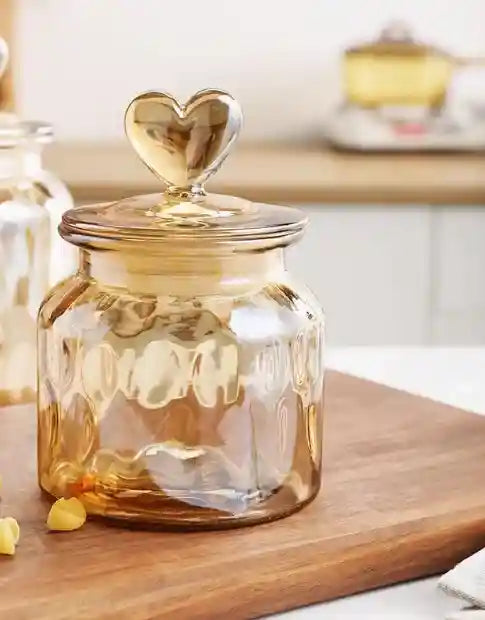 🏷️ Potes de Vidro Herméticos com Vedação de Silicone – Armazenamento Seguro e Elegante para Seus Alimentos