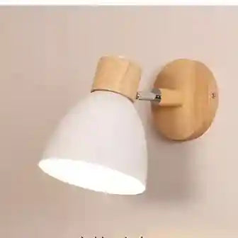 Luminária de Parede LED em Madeira Estilo Nórdico –  | HalloStore