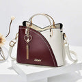 Bolsa De Ombro Elegante E Clássica Com Pingent - HalloStore