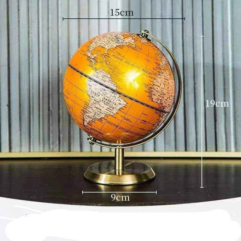Globo Terrestre Político Mapa Mundi Detalhado Com Esfera giratória - HalloStore