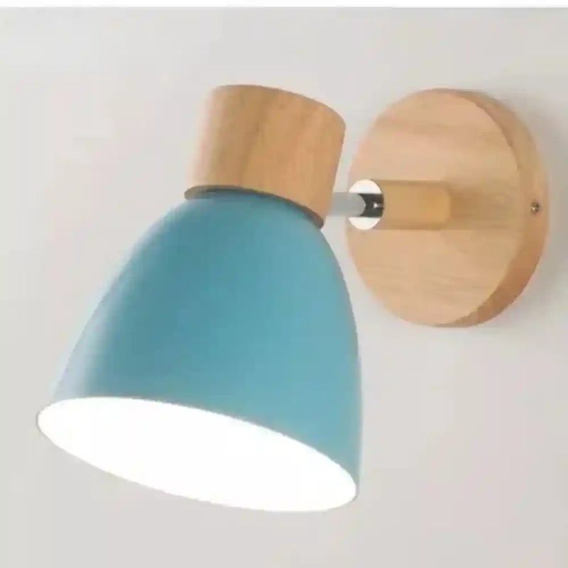 Luminária de Parede LED em Madeira Estilo Nórdico –  | HalloStore