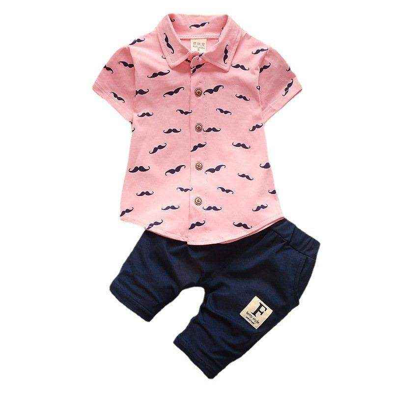 Conjunto Camisa e Short infantil: Moda e Conforto em um Kit Único - HalloStore