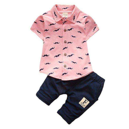 Conjunto Camisa e Short infantil: Moda e Conforto em um Kit Único - HalloStore