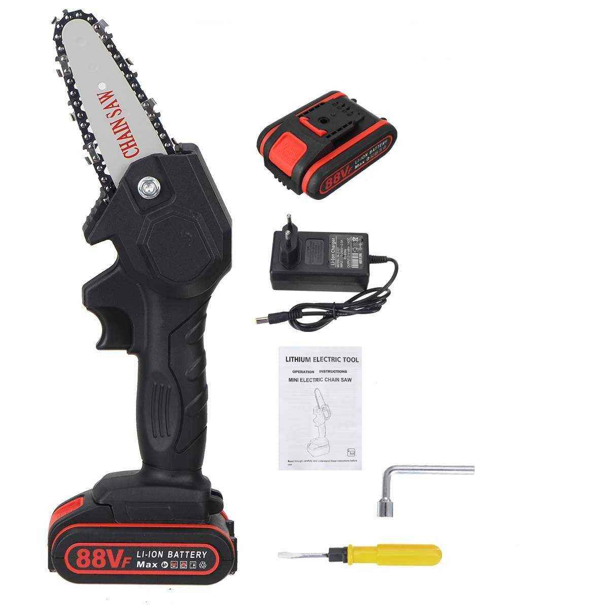 Motossera Elétrica a Batéria+(2 Chave Exta de Brinde) - HalloStore