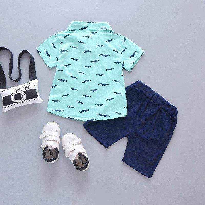 Conjunto Camisa e Short infantil: Moda e Conforto em um Kit Único - HalloStore