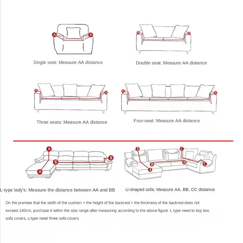 Capa Protetora para Sofá Impermeável e Antiderrapante – Proteção e Conforto