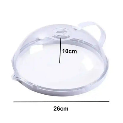 Tampa Anti-Respingos para Micro-ondas e Forno com Saída de Vapor – Praticidade, Limpeza e Segurança na Cozinha!