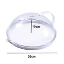 Tampa Anti-Respingos para Micro-ondas e Forno com Saída de Vapor – Praticidade, Limpeza e Segurança na Cozinha!