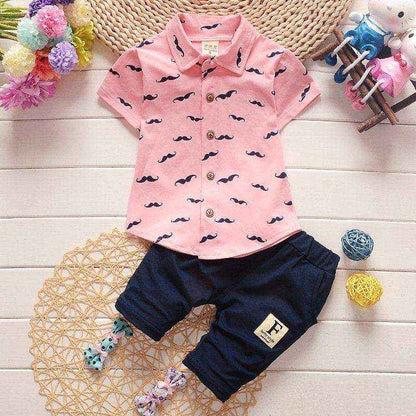 Conjunto Camisa e Short infantil: Moda e Conforto em um Kit Único - HalloStore