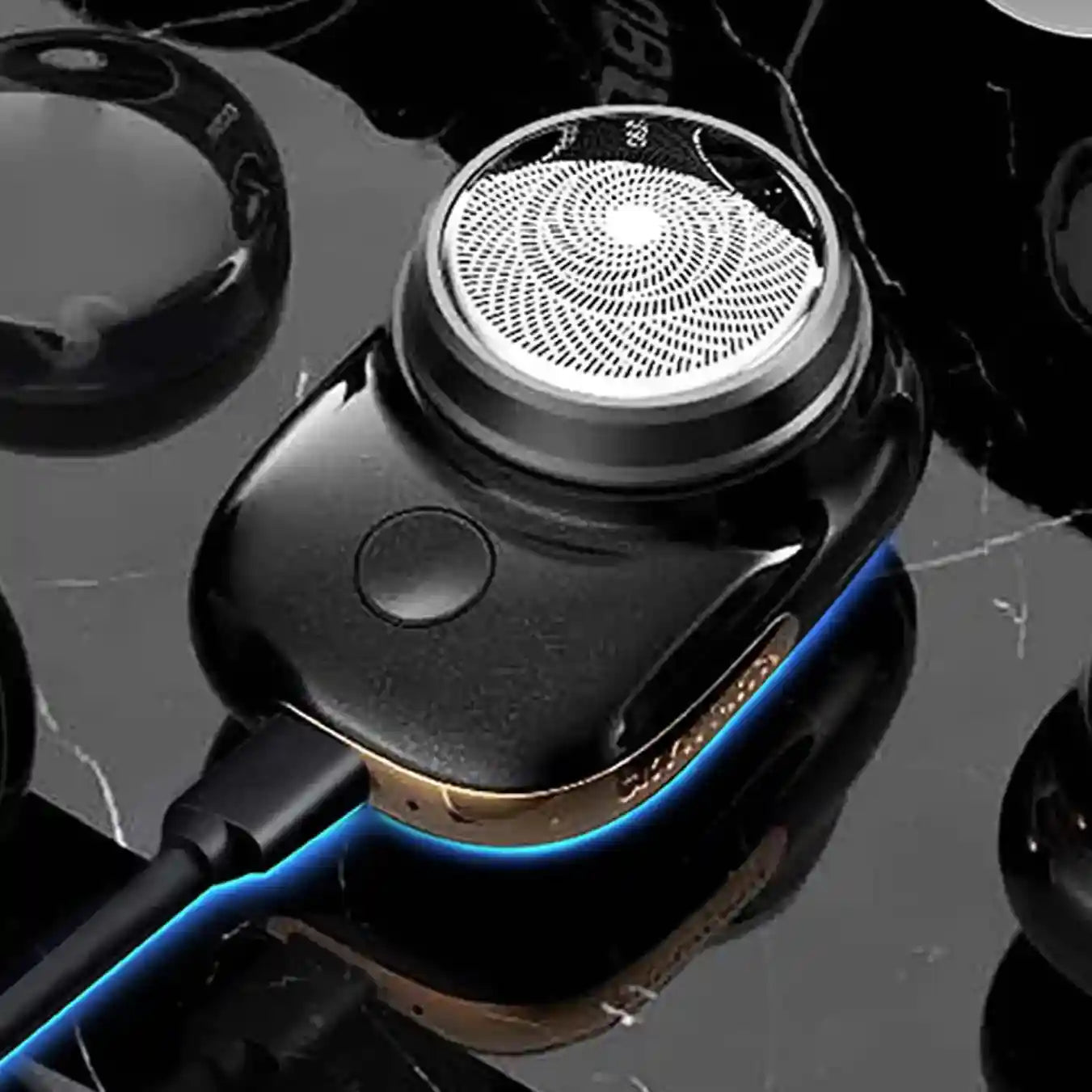 Barbeador Elétrico Portátil Profissional – Barba Perfeita em Minutos