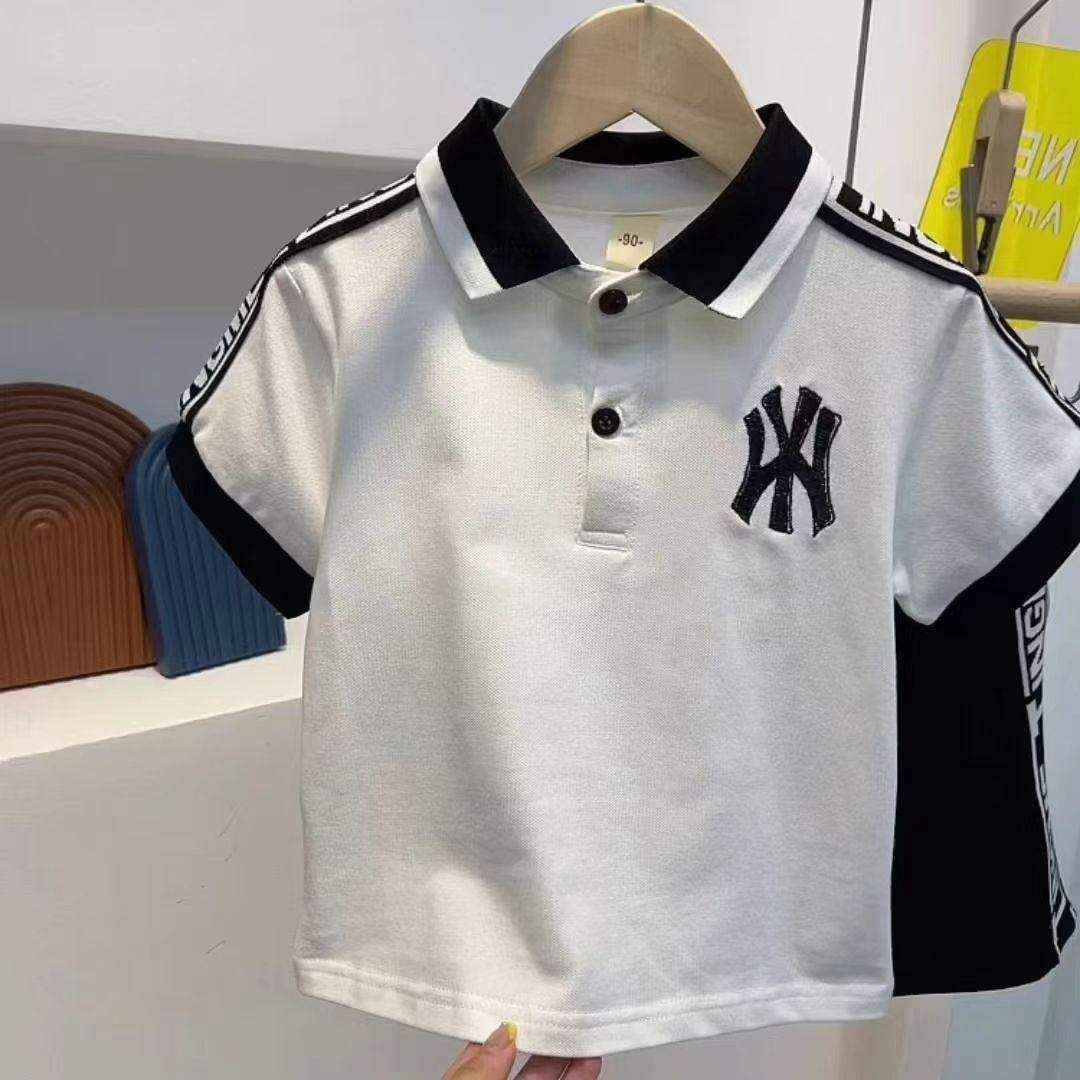 camisa polo infantil e Bermuda - HalloStore