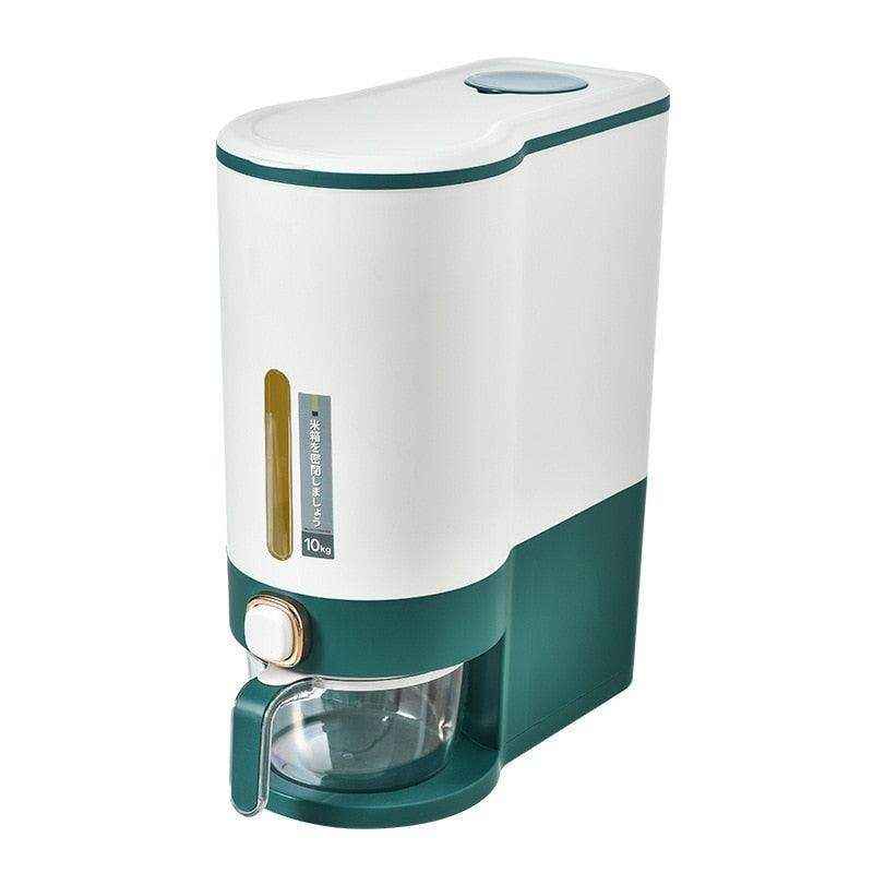 Dispenser de Arroz | Mantenha seu Arroz Fresco e Bem Organizado! - HalloStore