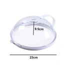 Tampa Anti-Respingos para Micro-ondas e Forno com Saída de Vapor – Praticidade, Limpeza e Segurança na Cozinha!