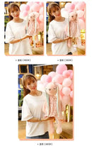 Pelúcia Infantil Coelho Orelhas Longas Lenogue