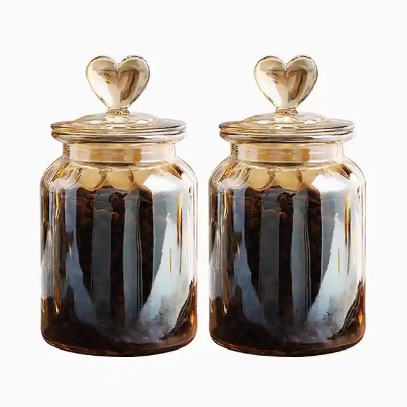 🏷️ Potes de Vidro Herméticos com Vedação de Silicone – Armazenamento Seguro e Elegante para Seus Alimentos