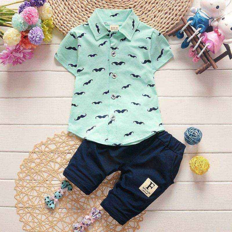 Conjunto Camisa e Short infantil: Moda e Conforto em um Kit Único - HalloStore