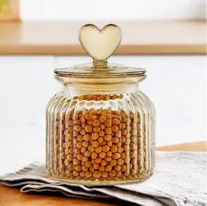 🏷️ Potes de Vidro Herméticos com Vedação de Silicone – Armazenamento Seguro e Elegante para Seus Alimentos