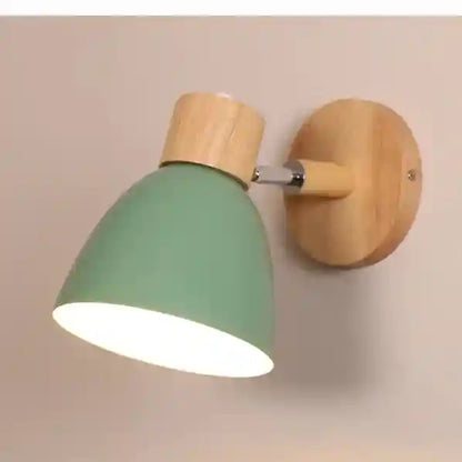 Luminária de Parede LED em Madeira Estilo Nórdico –  | HalloStore