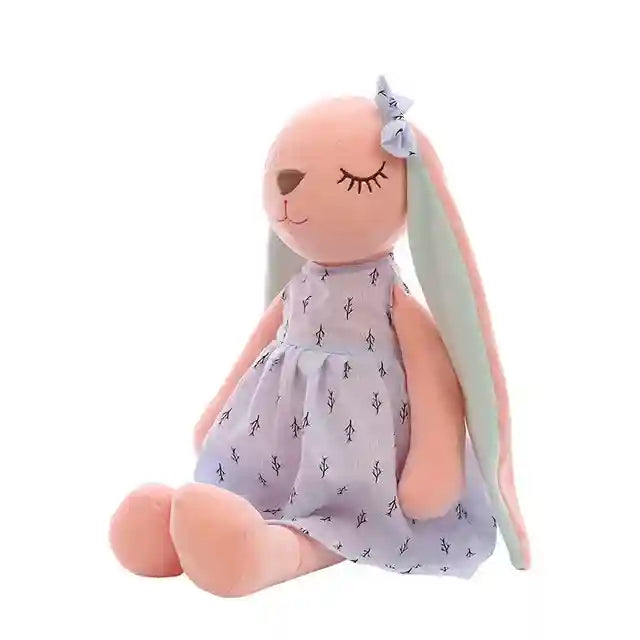 Pelúcia Infantil Coelho Orelhas Longas Lenogue