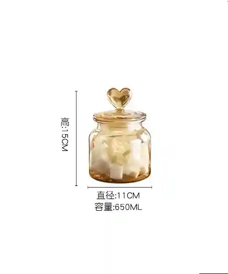 🏷️ Potes de Vidro Herméticos com Vedação de Silicone – Armazenamento Seguro e Elegante para Seus Alimentos