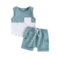 Conjunto de roupa infantil masculino moda verão - HalloStore