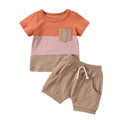 Conjunto de roupa infantil masculino moda verão - HalloStore