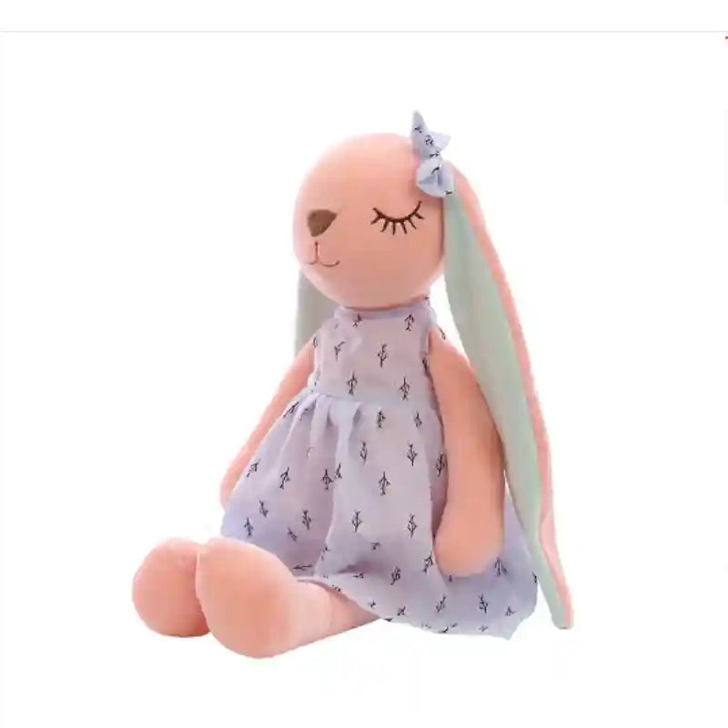 Pelúcia Infantil Coelho Orelhas Longas Lenogue