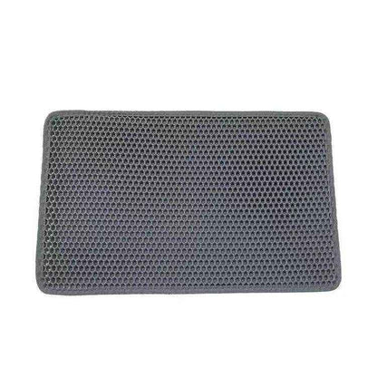 Tapete de areia para gatos com dupla camada. - HalloStore