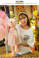 Pelúcia Infantil Coelho Orelhas Longas Lenogue