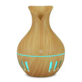 Umidificador e Difusor de Ar Ultrassônico Silencioso com Luz LED – Aromaterapia e Bem-Estar em Casa | HalloStore