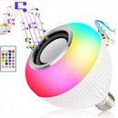 Lampada Bluetooth Led Caixa De Som Com Controle Remoto 12W Rgb Luz Colorida Balada - HalloStore