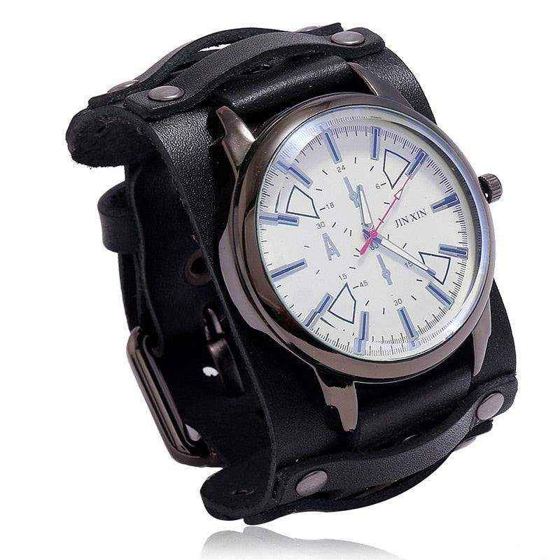 Relógio de Pulseira de Couro - HalloStore