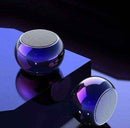Caixinha Som Bluetooth Tws Metal Mini Speaker Amplificada 3W - HalloStore